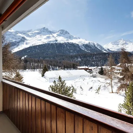 Apartment Spacious With Fantastic Alpine Panorama St. Moritz