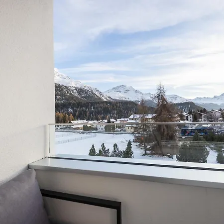 New Engadine Alpine - Pool & Sauna Lejlighed St. Moritz