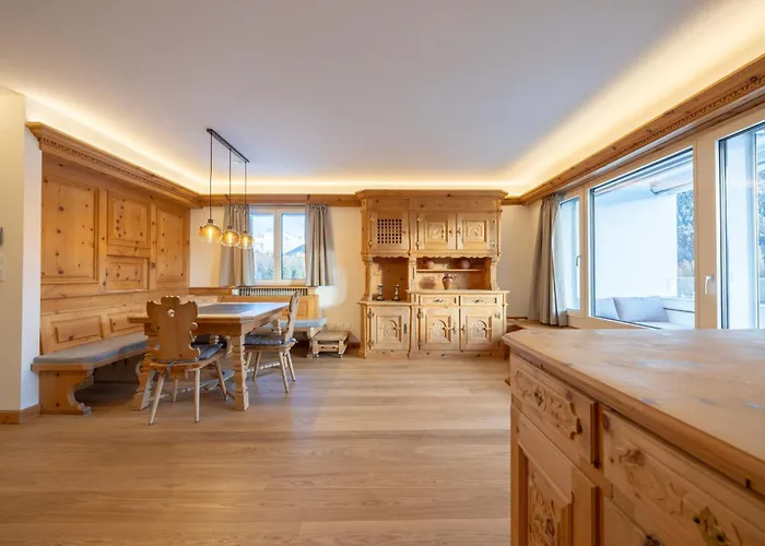 Appartement New Engadine Alpine - Pool & Sauna Sankt Moritz