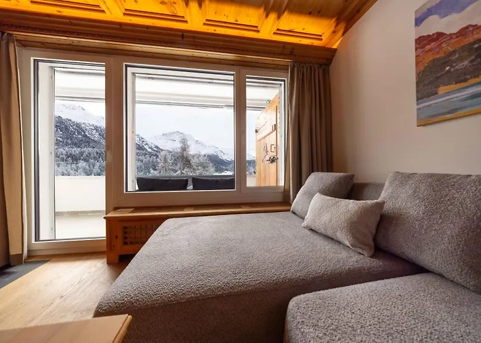 New Engadine Alpine - Pool & Sauna Appartement Sankt Moritz